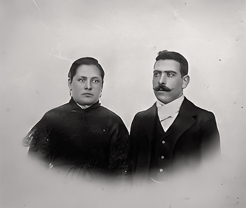 Fotografa de los hermanos Molina