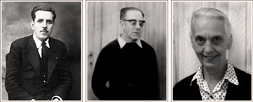 Don Jos Mara Garca Casarrubios, don ngel Molina y la madre Rosario
