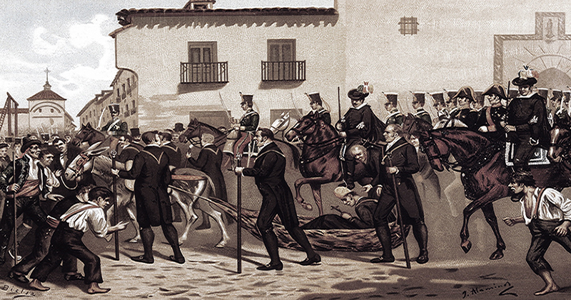 Ejecuci�n de Rafael de Riego