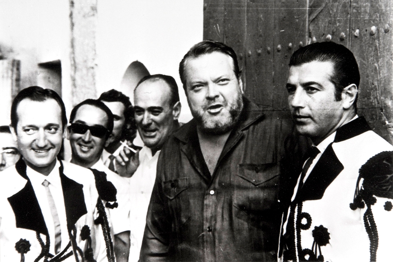 Antonio Ordóñez y Orson Welles