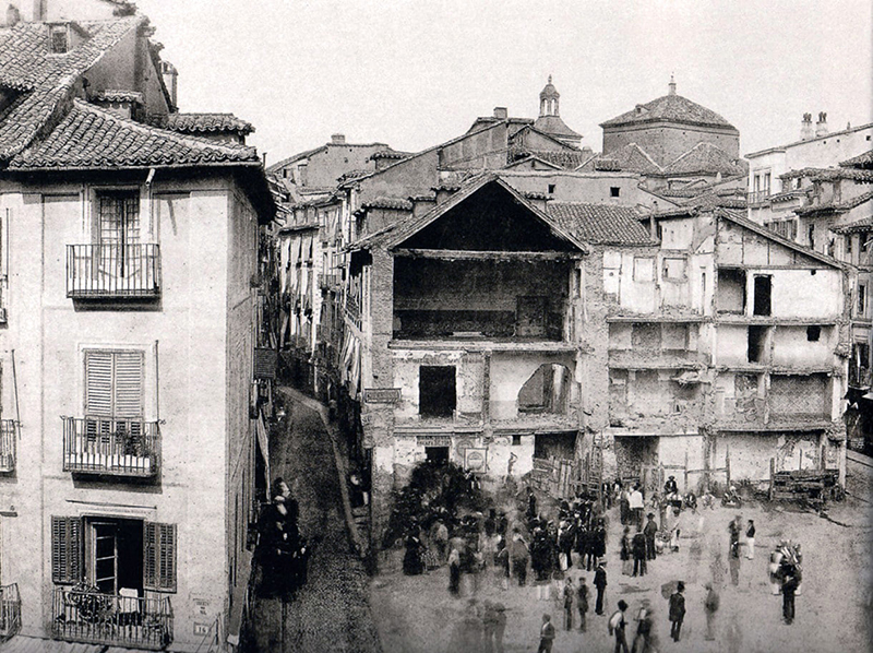 La Puerta del Sol en 1857