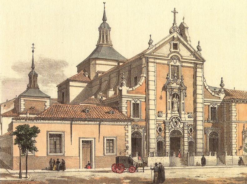 Iglesia de San José a finales del siglo XIX