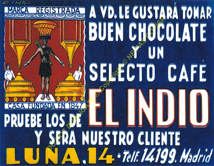 Chocolates El Indio