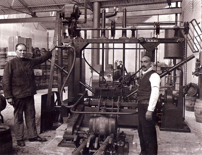 Antigua fábrica de la Mahou. 1930