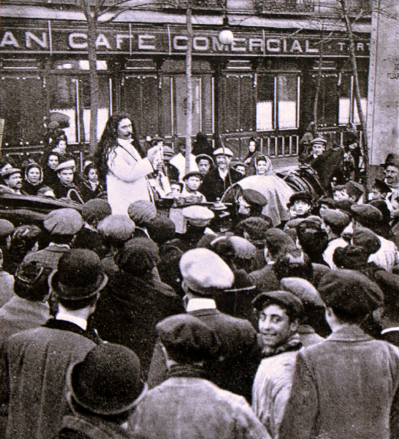 café Comercial en 1910