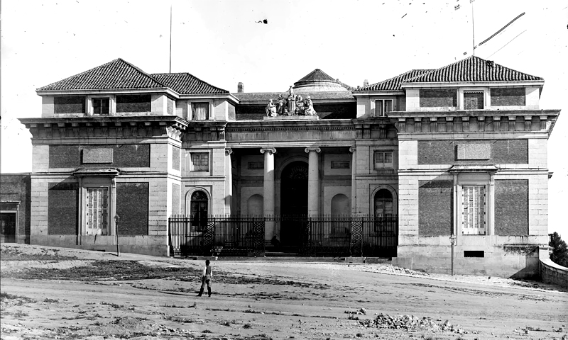 El Museo del Prado sobre 1870