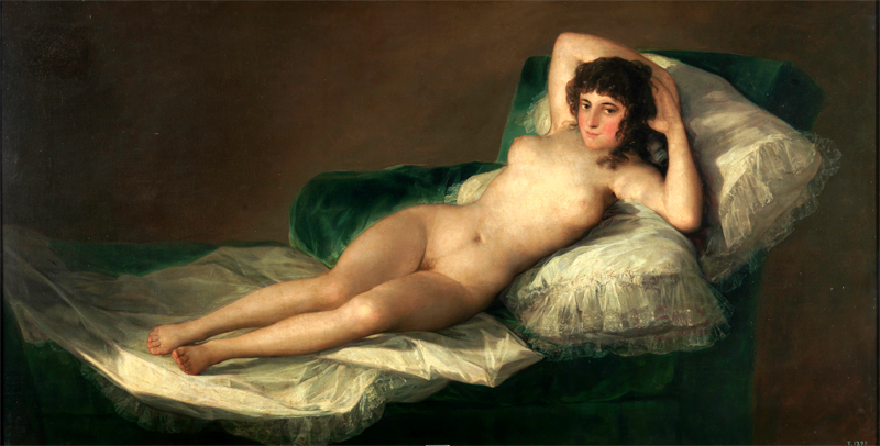 La Maja Desnuda de Goya