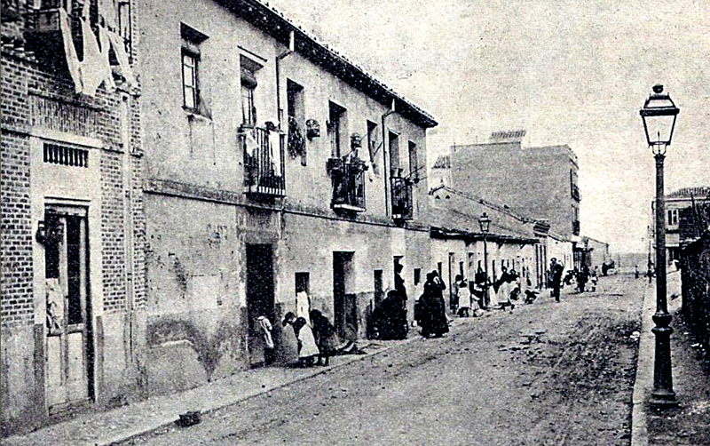 Calle de Hernani en 1904