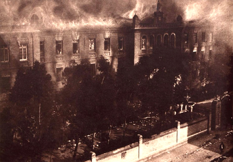 Incendio Colegio Maravillas