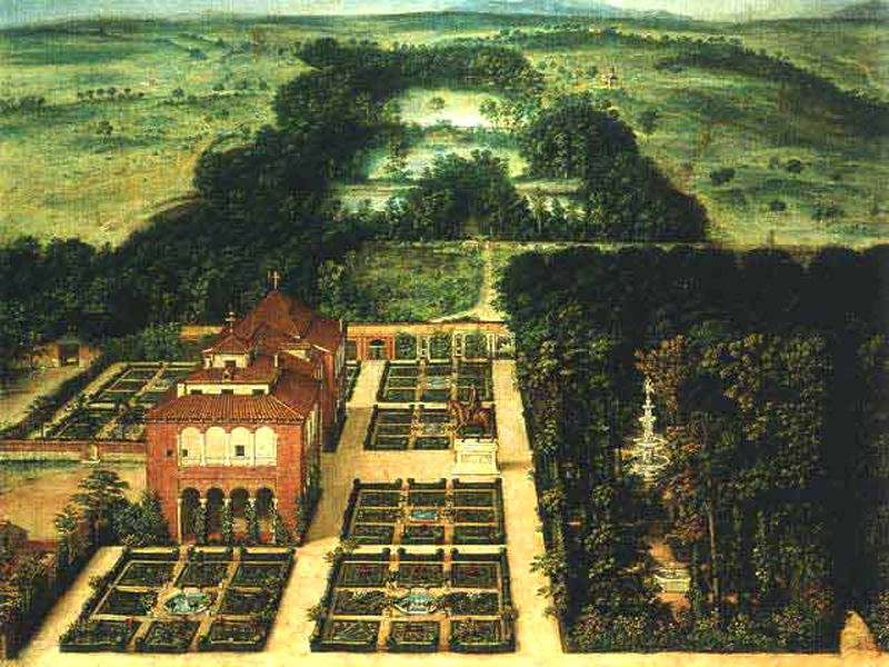 Palacete de la Casa de Campo en 1634