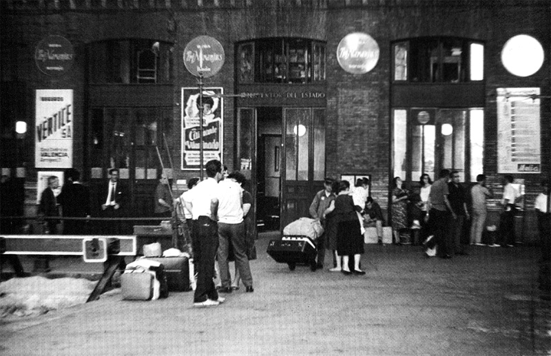 Estación de Atocha. 1964
