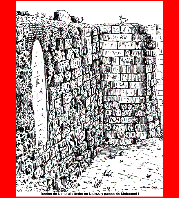 Restos de la muralla árabe