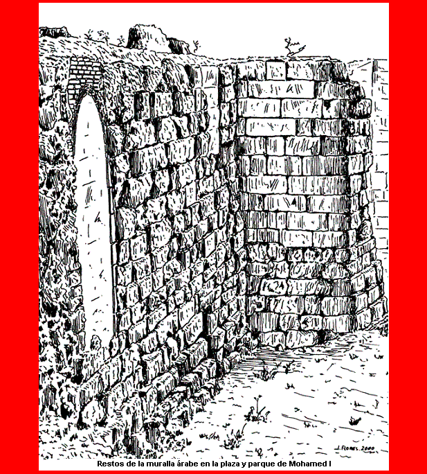 Restos de la muralla rabe