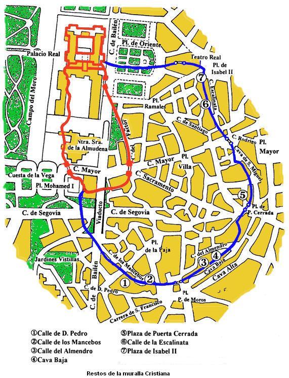 Restos de la muralla cristiana