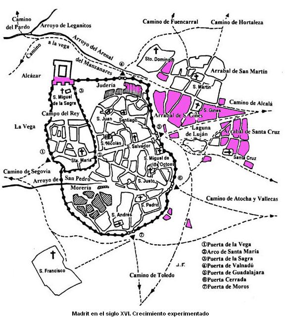 Madrit a finales del siglo XIV