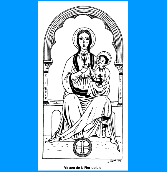 Virgen de la Flor de Lis
