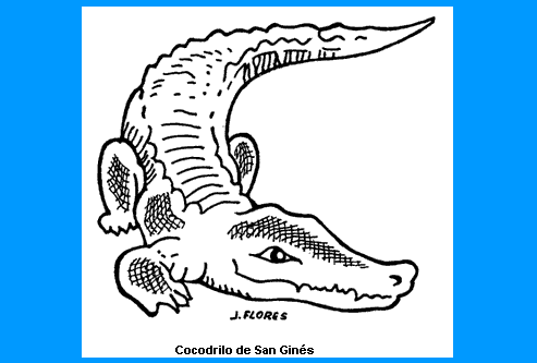 Cocodrilo de San Gins